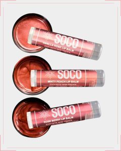 مرطب الشفايف SOCO TINTED LIP BALMS من SOCO BOTANICALS