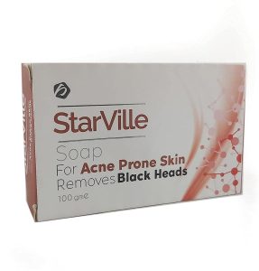 صابون ستارفيل لحب الشباب والرؤوس السوداء StarVille Soap For Acne Prone Skin Removes Black Heads