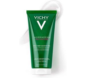 غسول فيشي نورماديرم للبشرة الدهنية vichy Normaderm 3 in 1 scrub cleanser Mak