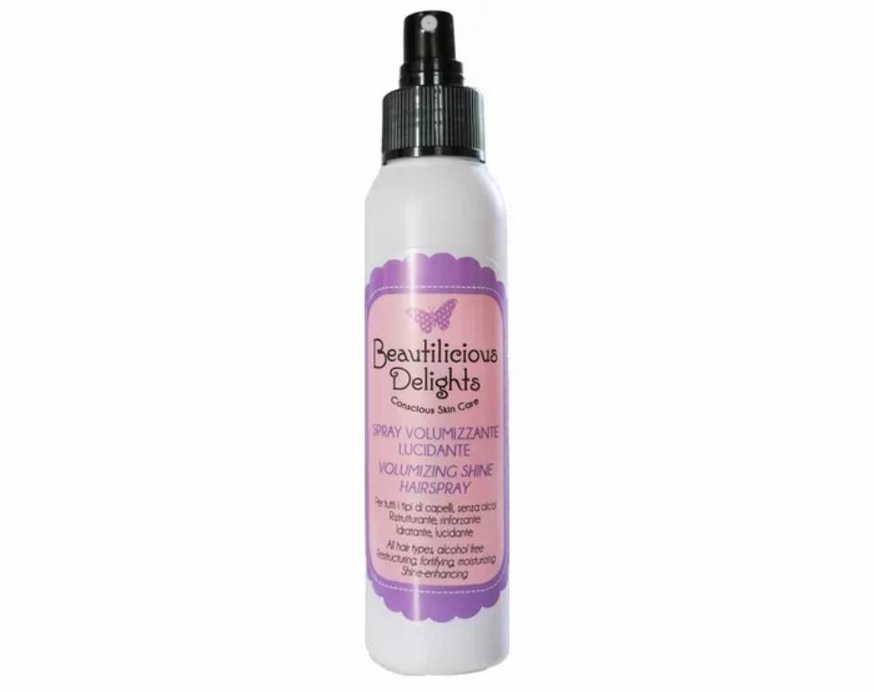 سبراي الشعر المكثف من بيوتي ليشوس ديلايتس - The Natural Volumizing Spray for fine hair Beautilicious Delights