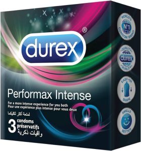 واقى ذكري ديوركس برفورماكس انتنس - Durex Performax Intense