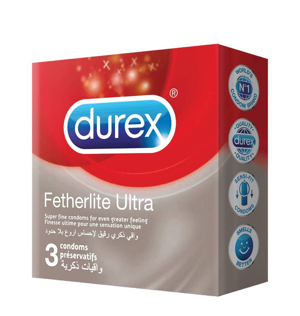 واقي ذكري ديوركس فيثرليت الترا - Durex Fetherlite Ultra