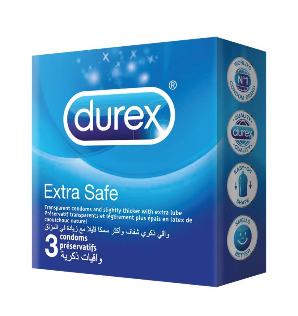 كوندوم ديوركس إكسترا سيف - Durex Extra Safe
