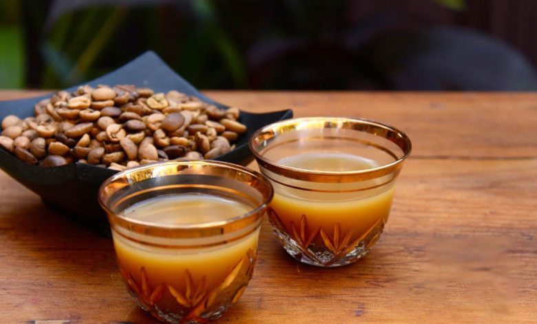 فنجان القهوة العربية