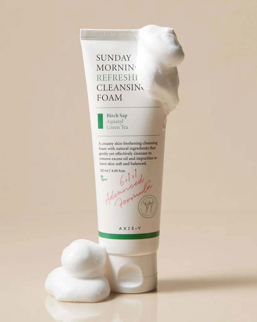 اكسيس واي رغوة التنظيف المنعشة AXIS-Y Sunday Morning Refreshing Cleansing Foam